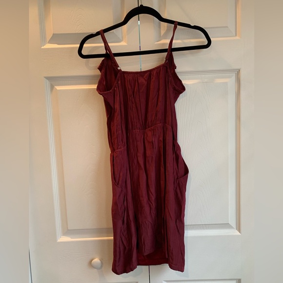 Maroon game day dress - Picture 3 of 3